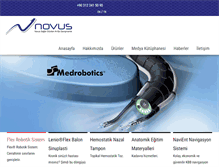 Tablet Screenshot of novusarge.com